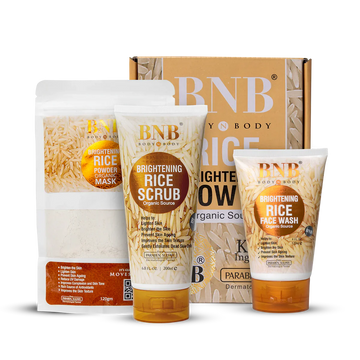 BNB Rice Brightening Glow Kit