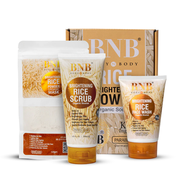 BNB Rice Brightening Glow Kit