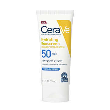 Hydrating Mineral Sunscreen SPF 50 Face Lotion