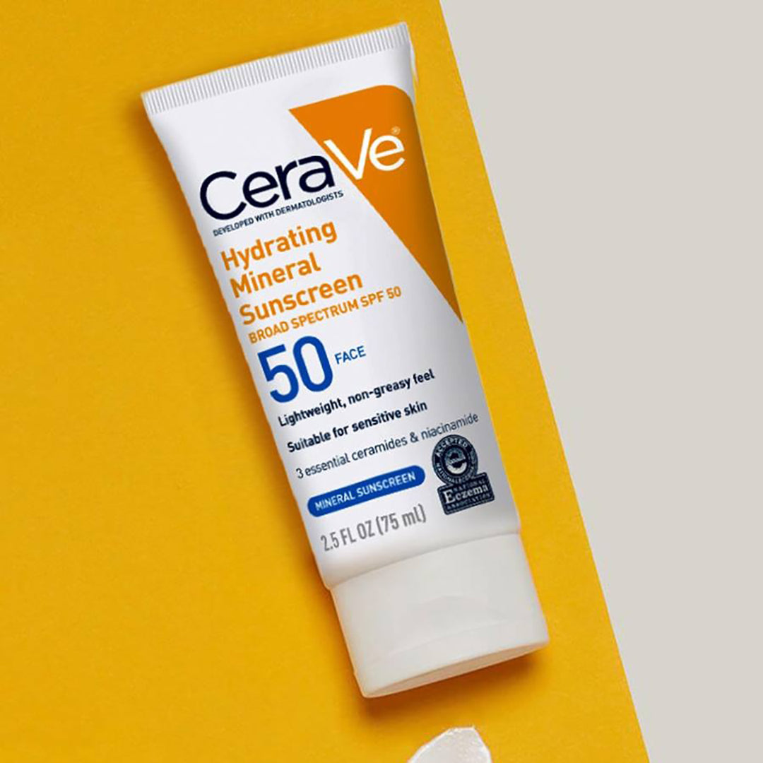 Hydrating Mineral Sunscreen SPF 50 Face Lotion